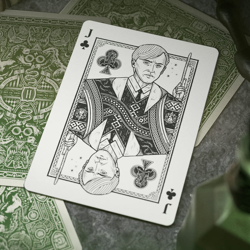 Theory11 - Harry Potter Playing Cards: Slytherin (Green)