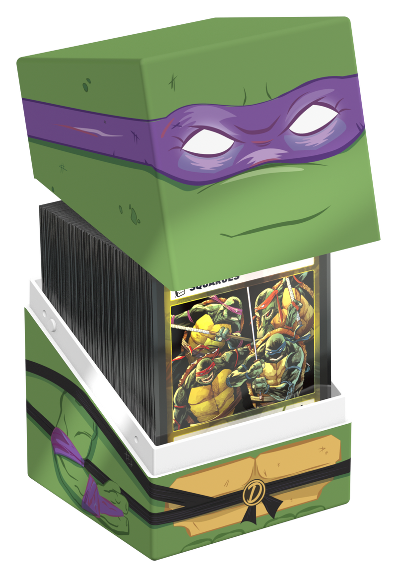 Ultimate Guard: Squaroes: Teenage Mutant Ninja Turtles 100+ Deck Box - Action Mode Donatello