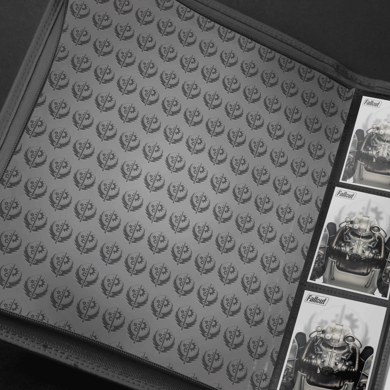 Ultra PRO: 9-Pocket Zippered PRO-Binder - Brotherhood of Steel (Fallout)