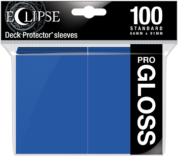 Ultra PRO: Standard 100ct Sleeves - Eclipse Gloss (Pacific Blue)