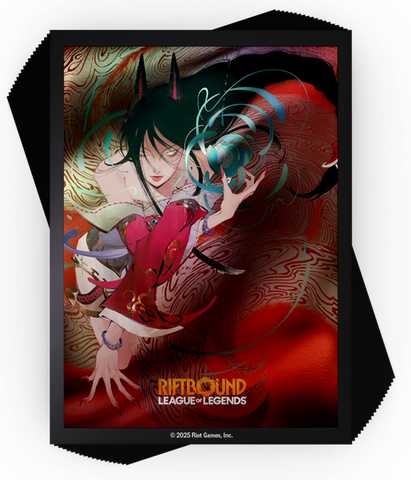 Riftbound: League of Legends TCG Art Sleeves - Standard Size - 100ct - Origins - Ahri