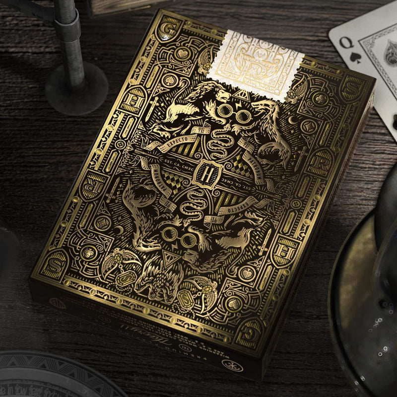 Theory11 - Harry Potter Playing Cards: Hufflepuff (Yellow)