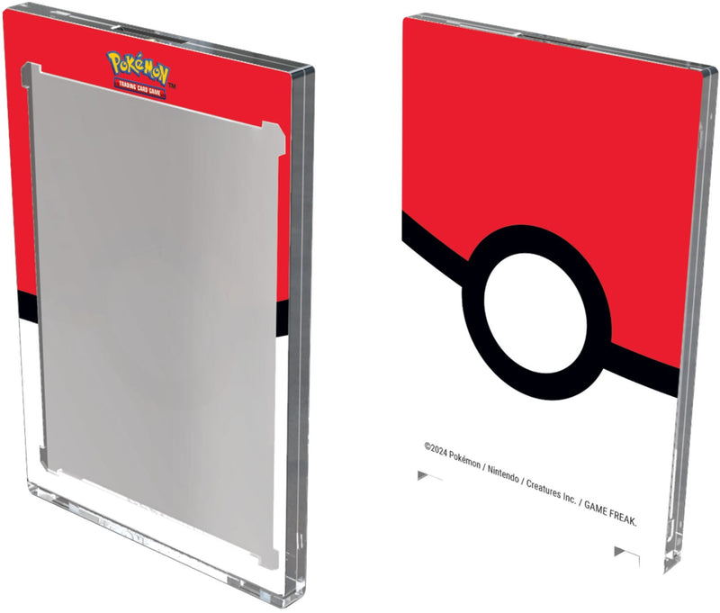 UltraPRO: ONE-TOUCH Edge - Printed Magnetic Card Holder 35pt (Individual Unit) - Pokéball