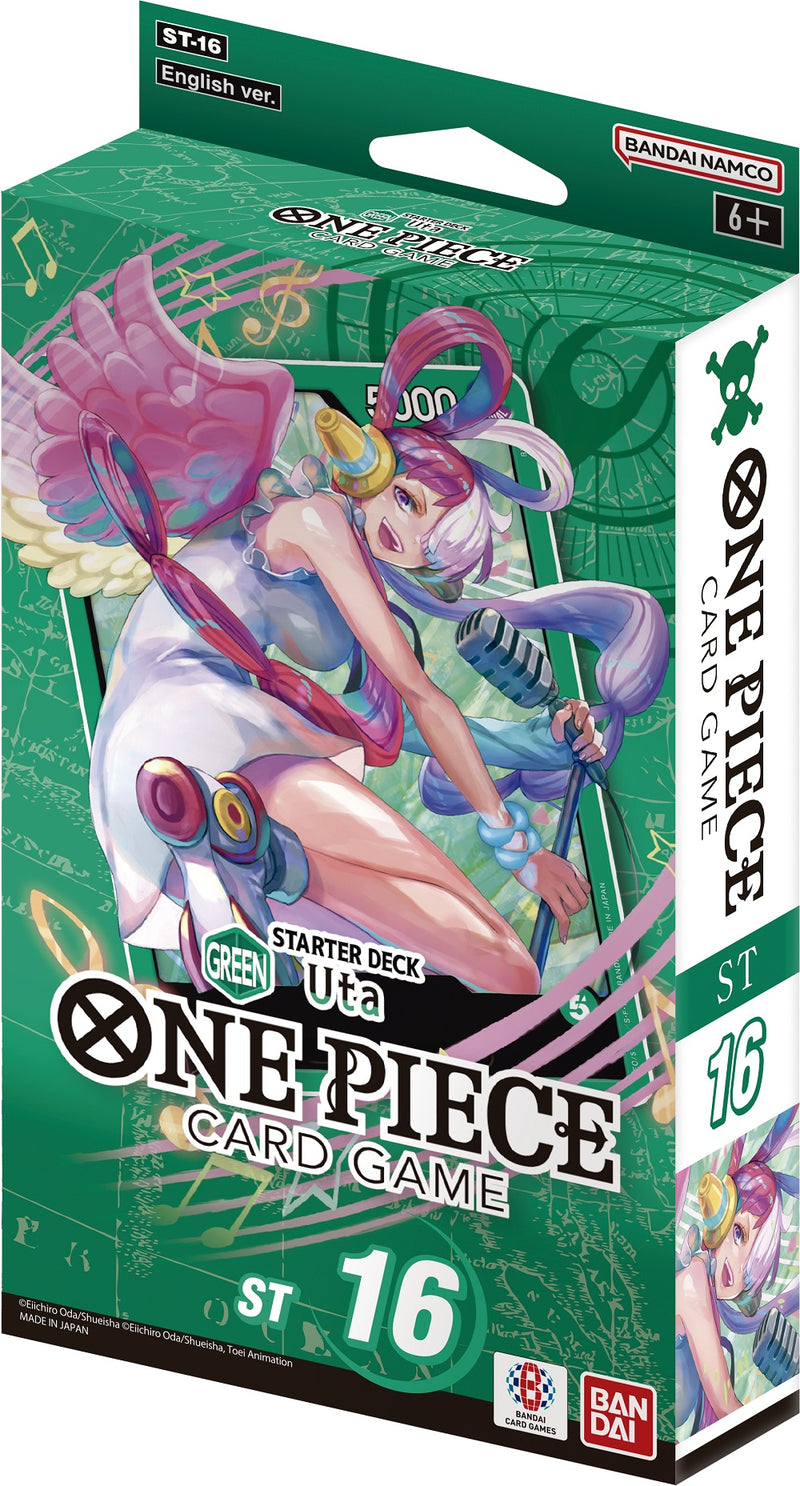 One Piece Starter Deck - ST-16 - (Green) Uta