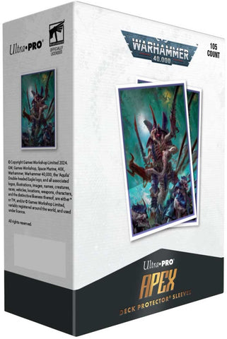 Ultra PRO: APEX Deck Protector Sleeves - Tyranids (Warhammer 40k) (105-pack)