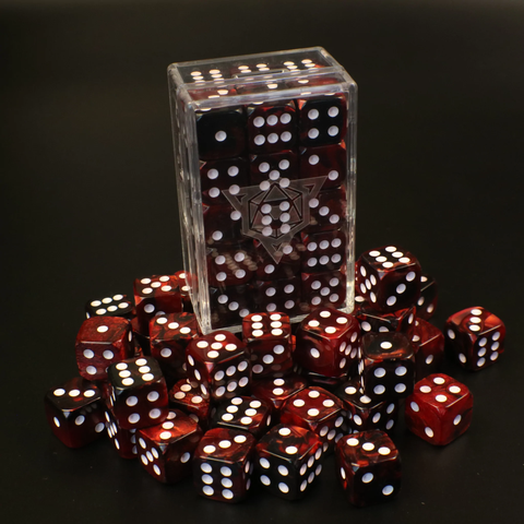 Die Hard Dice: Vanguard d6 Pack - Nocturne and Crimson