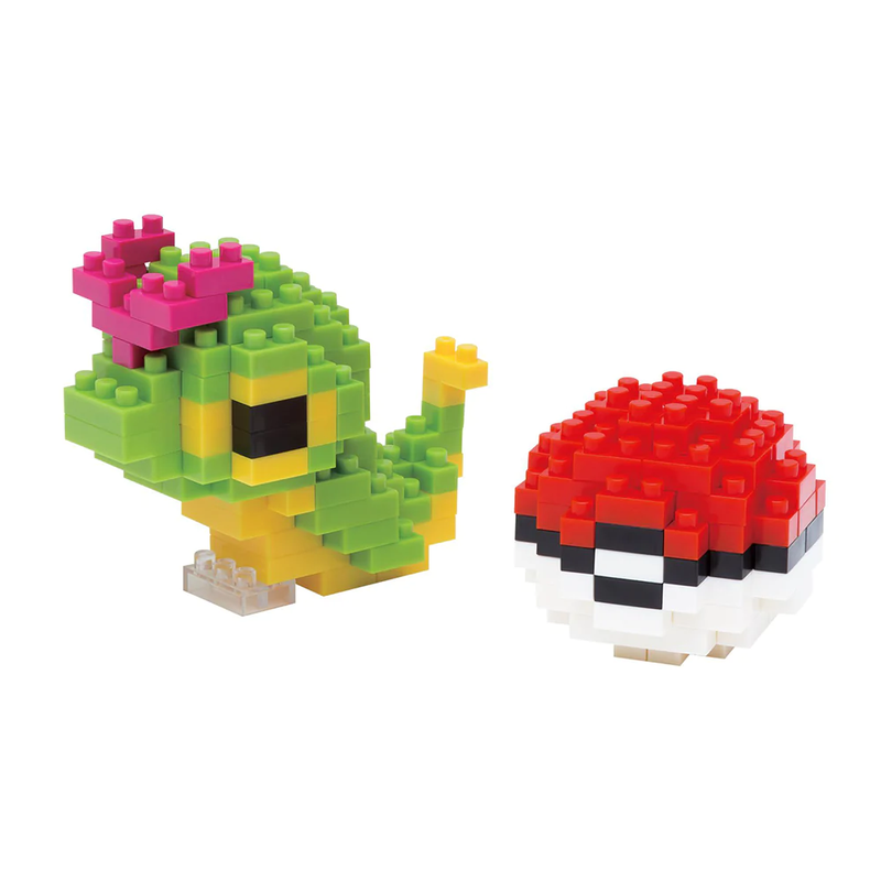 Pokemon Nanoblock - Caterpie & Poke Ball