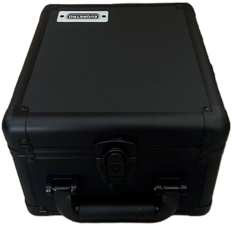 EVORETRO - Aluminum Graded Card Storage Case - 2-Row (60 Slabs) - Black
