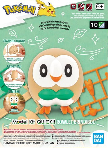 Pokemon Model Kit: Rowlet