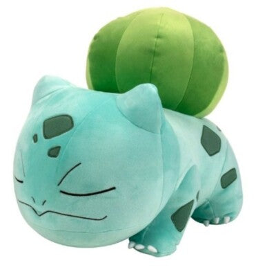 Jazwares 18" Pokémon Sleeping Plush - Bulbasaur