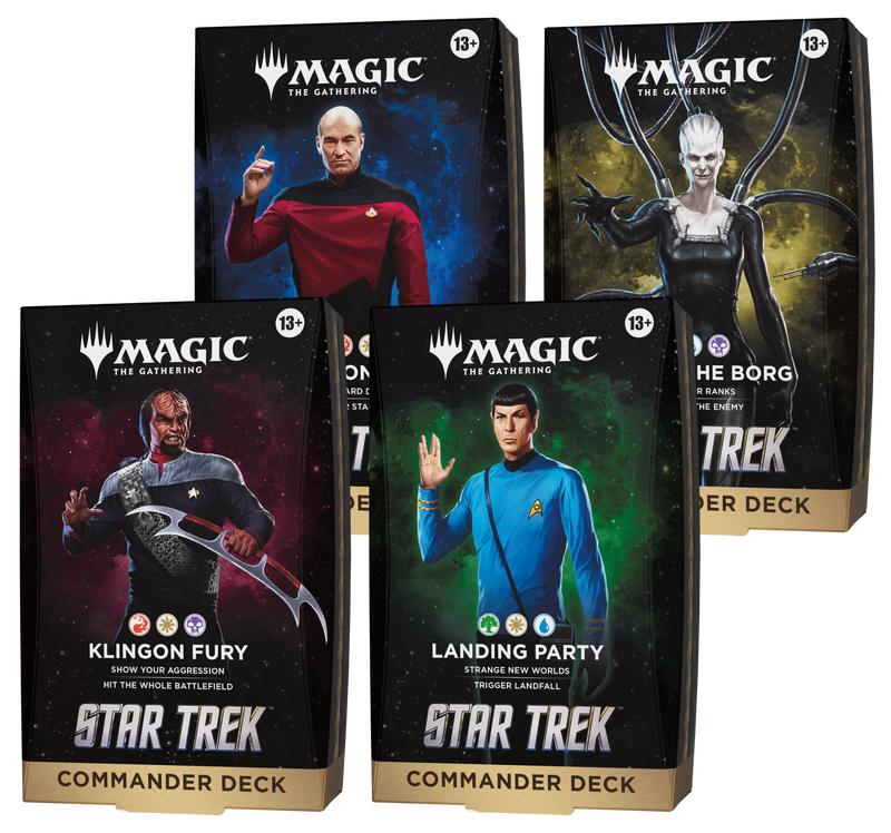 Star Trek Commander Deck Set of 4 [DELAYED]