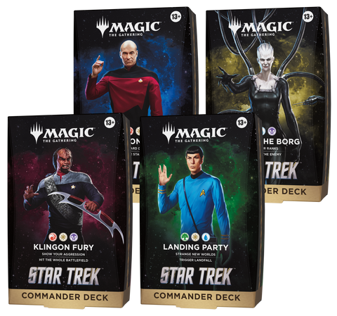 Star Trek Commander Deck Set of 4 [DELAYED]