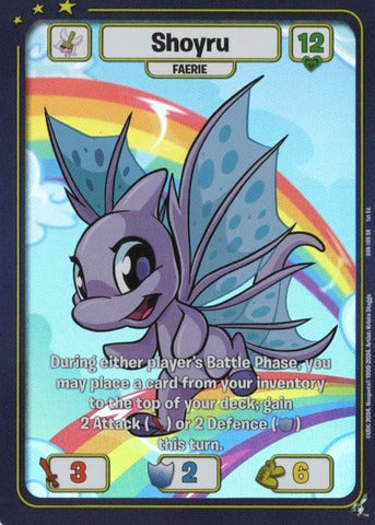 Shoyru (Faerie) - Defenders of Neopia - 1st Edition