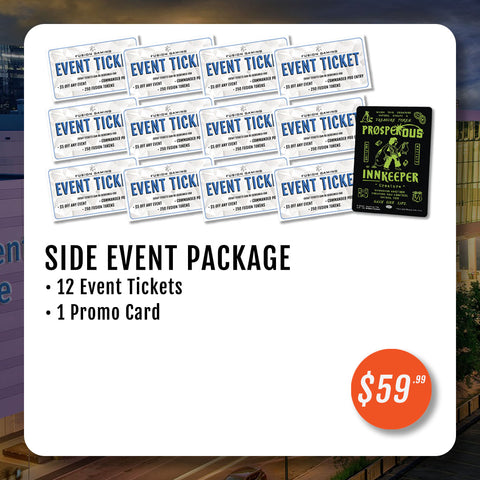 Side Event Package • Fusion Open August 30th-31st