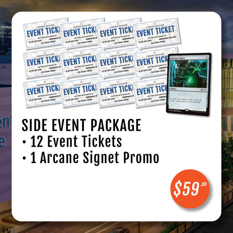 Side Event Event Package • Fusion Open September 12th-13th • RBC Centre