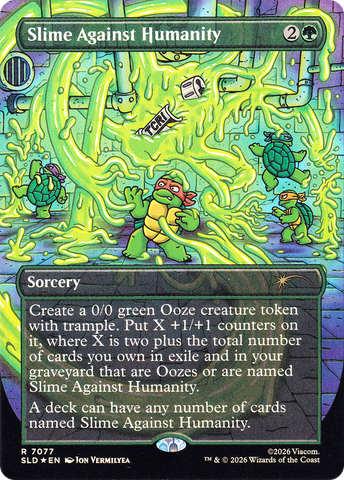 Slime Against Humanity (7077) [Secret Lair Drop Series]