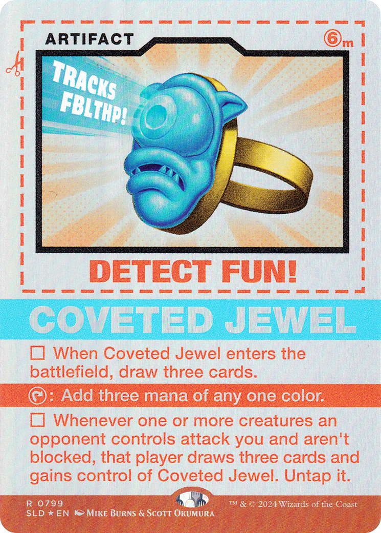 Coveted Jewel (0799) (Rainbow Foil) [Secret Lair Drop Series]