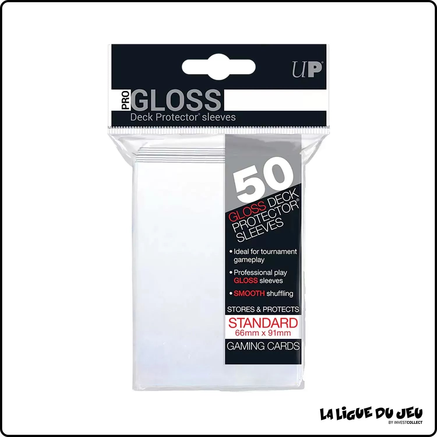 Ultra PRO: Standard 50ct Sleeves - PRO-Gloss (Clear)