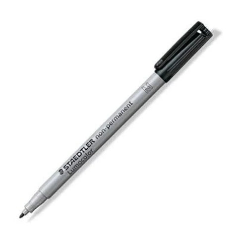 Staedtler Black Wet Erase Marker (non-permanent)