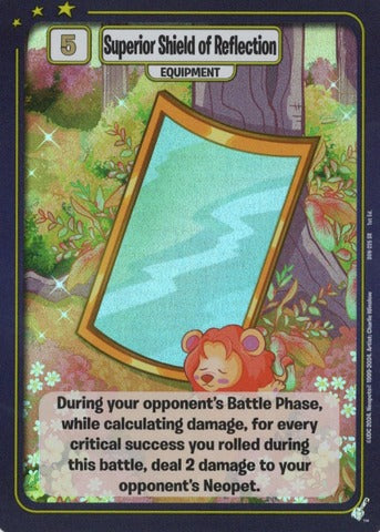 Superior Shield of Reflection - Defenders of Neopia - 1st Edition