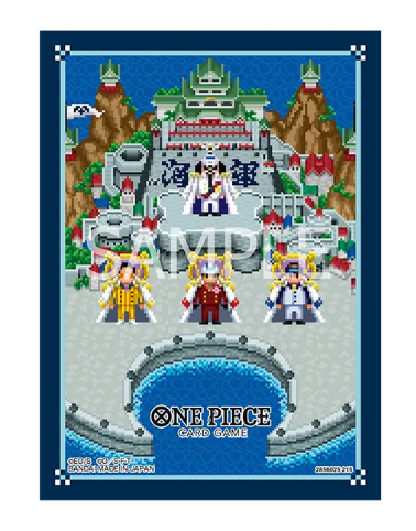 One Piece CG Card Sleeves Vol.15 - The Three Admirals - (70ct)