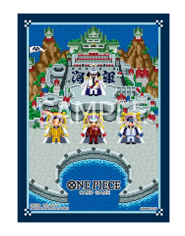 One Piece CG Card Sleeves Vol.15 - The Three Admirals - (70ct)