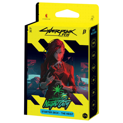 Cyberpunk TCG - The Heist Starter Deck [PRE-ORDER]