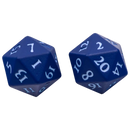 Ultra PRO Heavy Metal Vivid Blue D20 Dice Set