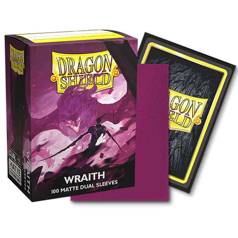 Dragon Shield: Standard 100ct Sleeves - Wraith (Dual Matte)